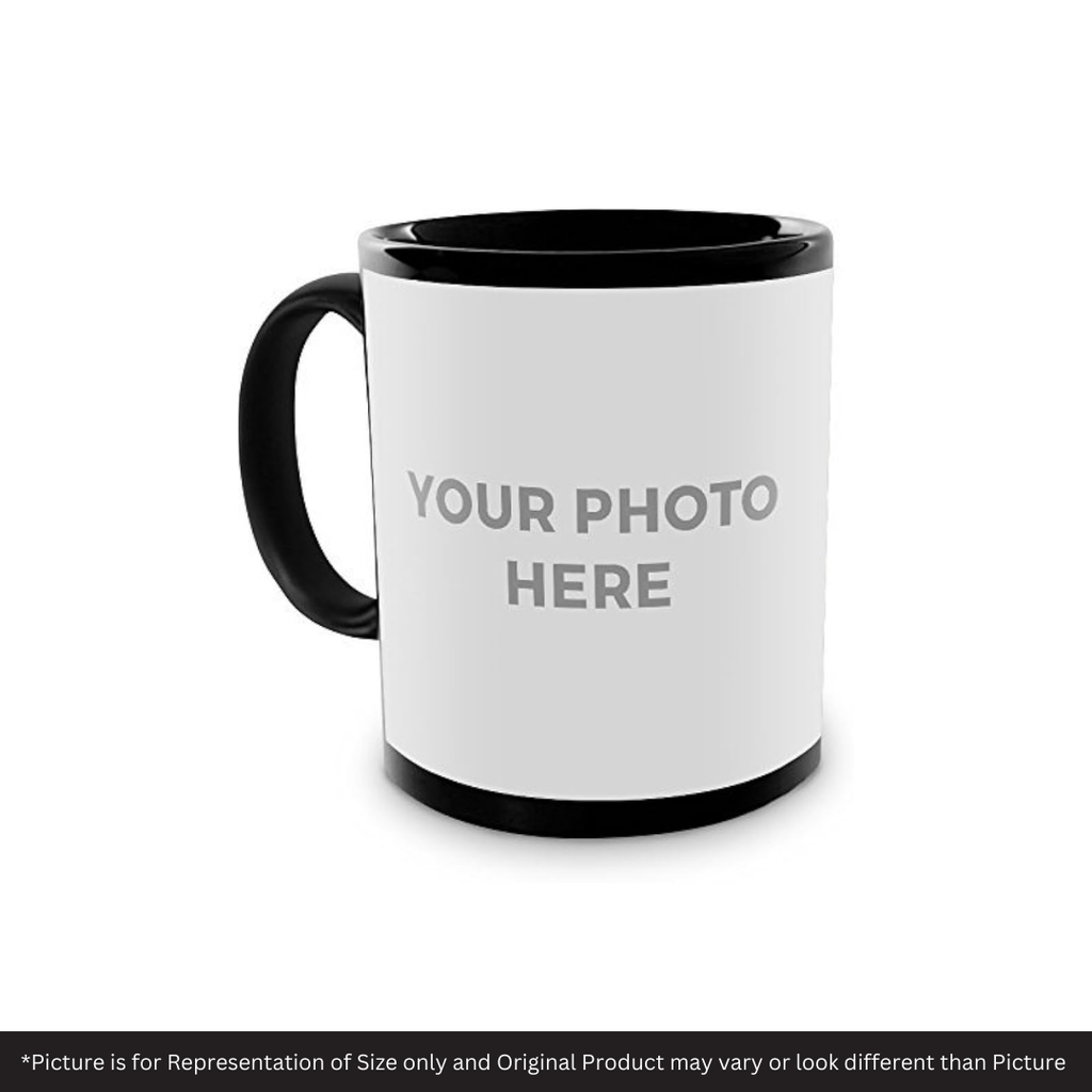 Customised Black Coffee Mug