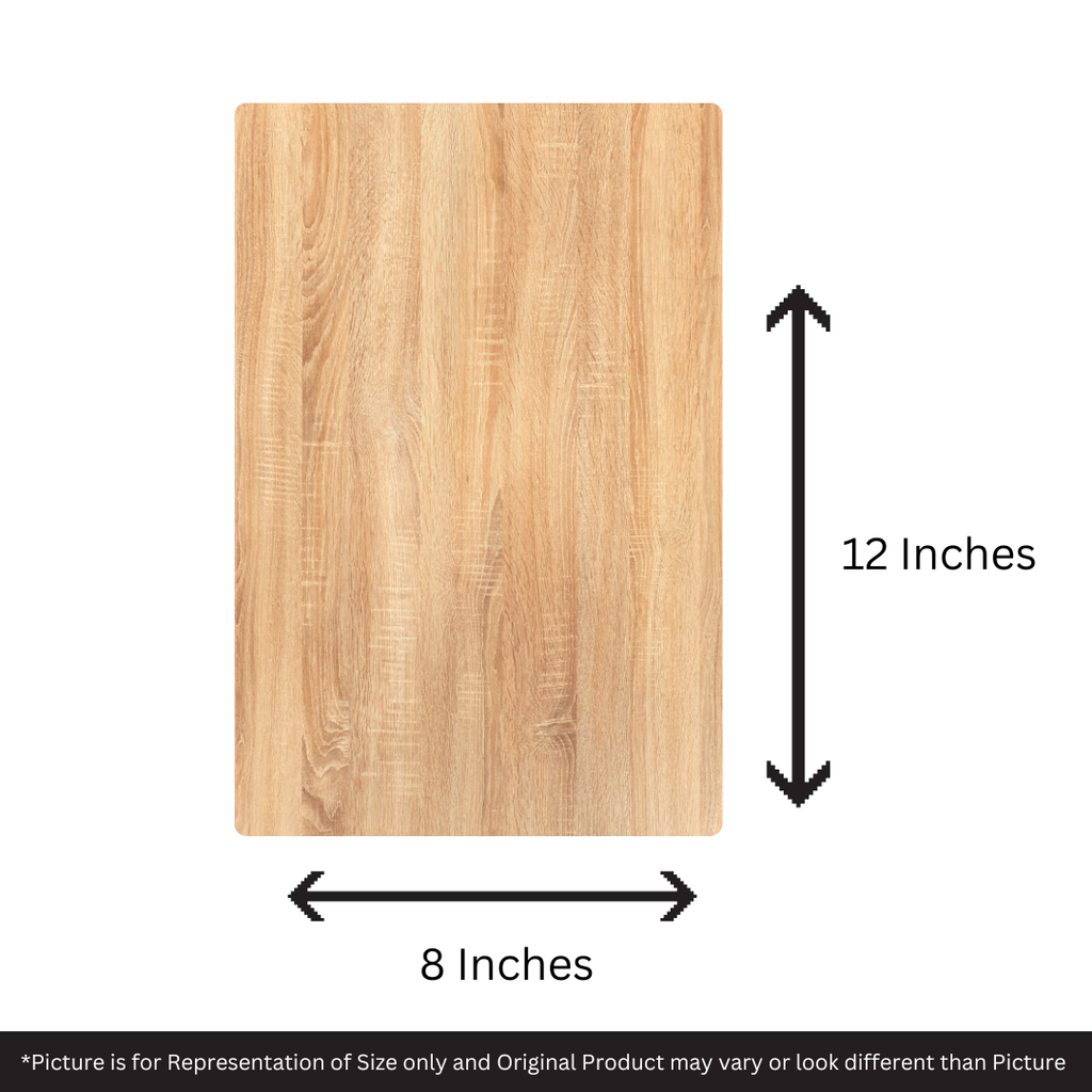 Customised Wooden Photo Laser Engraving 12 x 8